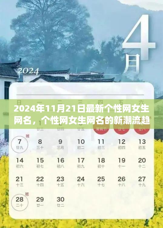 2024年女生网名新潮，深度探讨最新流行趋势