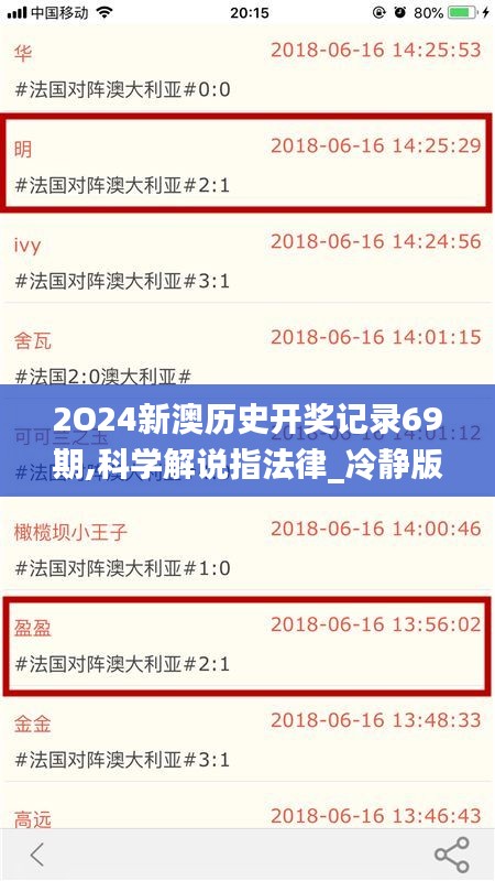 2O24新澳历史开奖记录69期,科学解说指法律_冷静版DNZ2.45