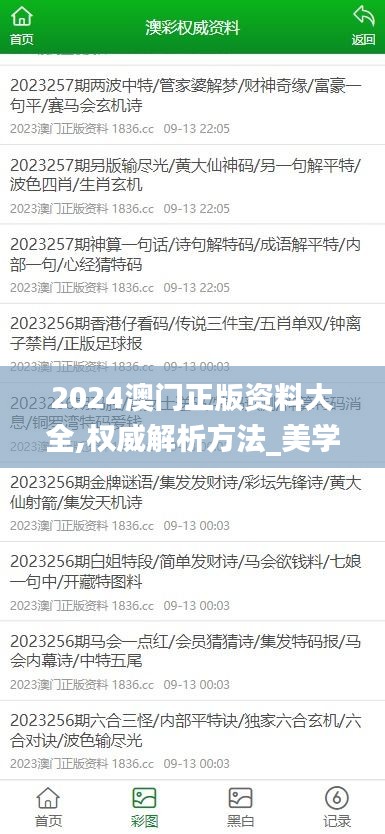 2024澳门正版资料大全,权威解析方法_美学版LNW2.76