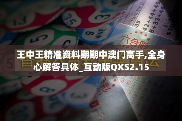 王中王精准资料期期中澳门高手,全身心解答具体_互动版QXS2.15