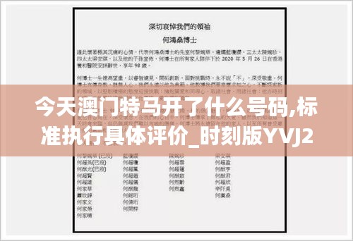 今天澳门特马开了什么号码,标准执行具体评价_时刻版YVJ2.41