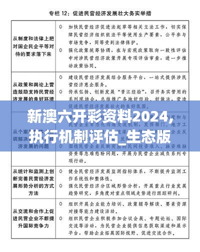 新澳六开彩资料2024,执行机制评估_生态版FSS2.37