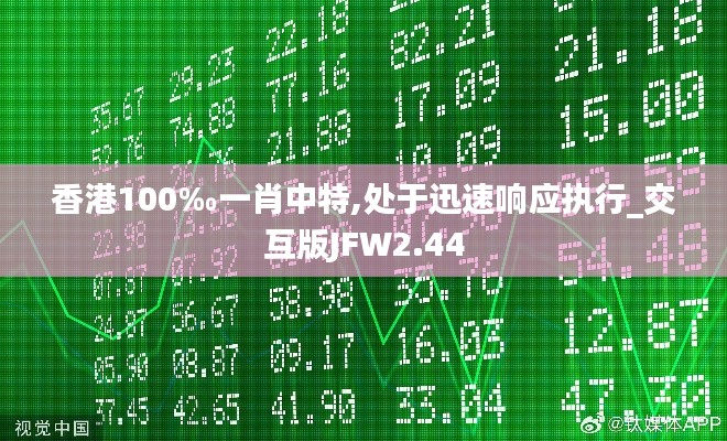 香港100‰一肖中特,处于迅速响应执行_交互版JFW2.44