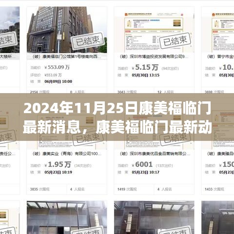 康美福临门最新动态揭秘，2024年11月25日全新消息发布