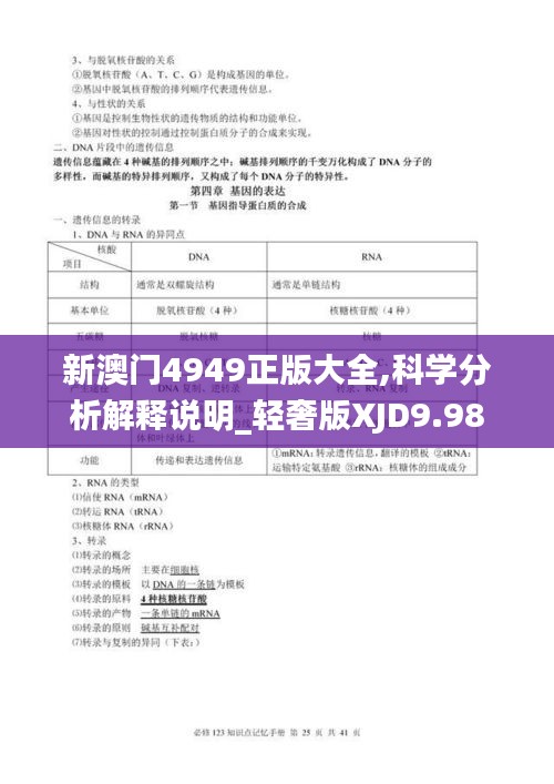 新澳门4949正版大全,科学分析解释说明_轻奢版XJD9.98