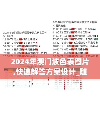 2024年澳门波色表图片,快速解答方案设计_随行版KOL9.59