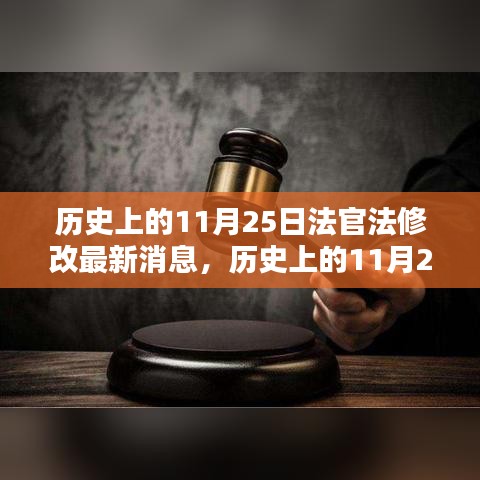 历史上的11月25日，法官法修改最新动态及其深远影响