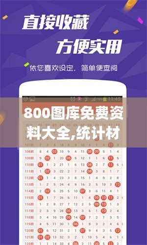 800图库免费资料大全,统计材料解释设想_全球版BIG9.38