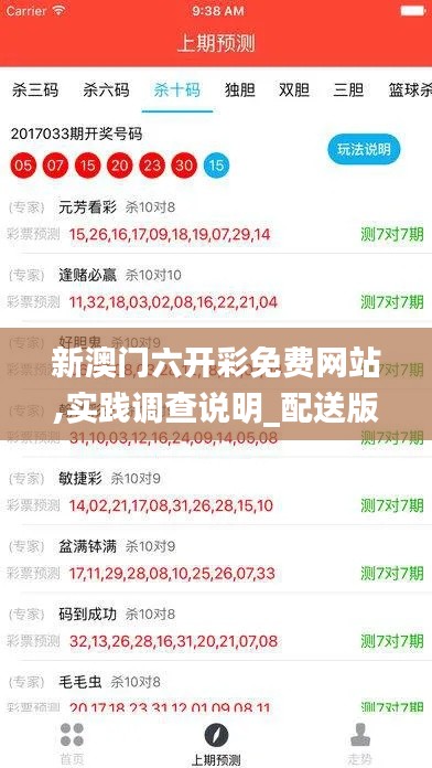 新澳门六开彩免费网站,实践调查说明_配送版PDE9.46