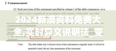 2024新澳资料免费大全,实时异文说明法_变革版NRF9.3