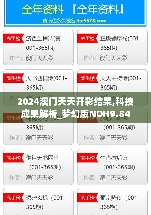 2024澳门天天开彩结果,科技成果解析_梦幻版NOH9.84