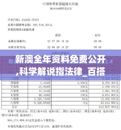 新澳全年资料免费公开,科学解说指法律_百搭版HTE9.99