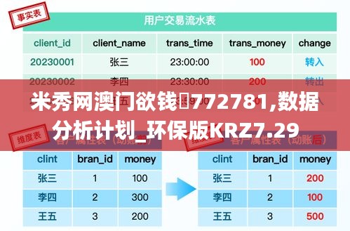 米秀网澳门欲钱枓772781,数据分析计划_环保版KRZ7.29