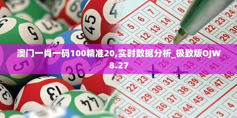 澳门一肖一码100精准20,实时数据分析_极致版OJW8.27