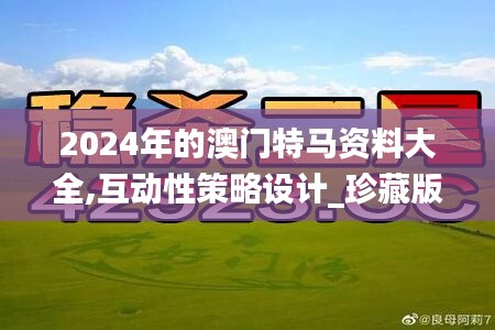 2024年的澳门特马资料大全,互动性策略设计_珍藏版NXH8.45