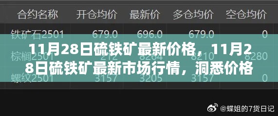 11月28日硫铁矿价格与市场动态，洞悉先机，掌握市场趋势