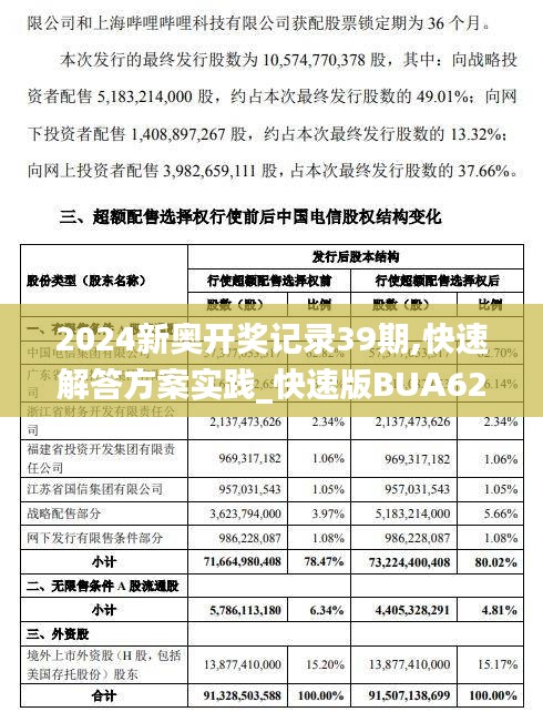 2024新奥开奖记录39期,快速解答方案实践_快速版BUA62.309