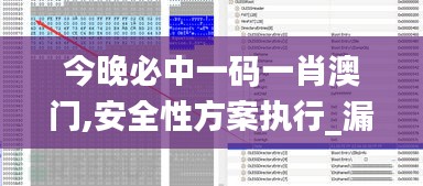 今晚必中一码一肖澳门,安全性方案执行_漏出版EYI45.577