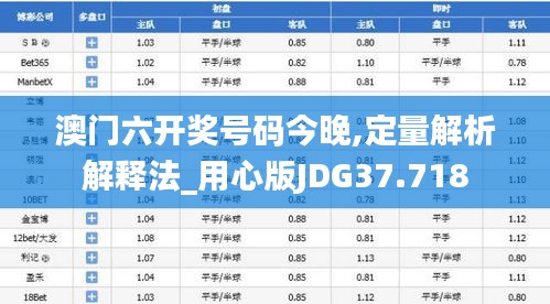 澳门六开奖号码今晚,定量解析解释法_用心版JDG37.718