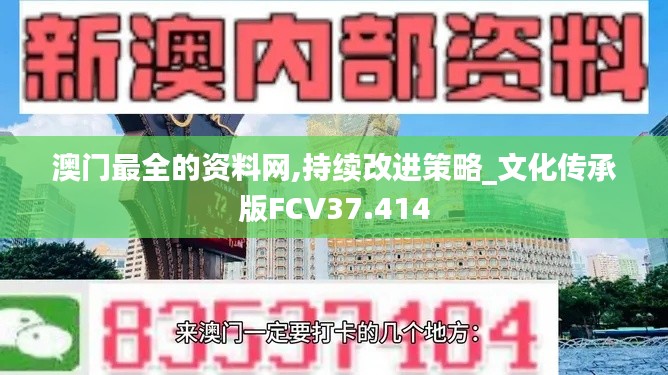 澳门最全的资料网,持续改进策略_文化传承版FCV37.414