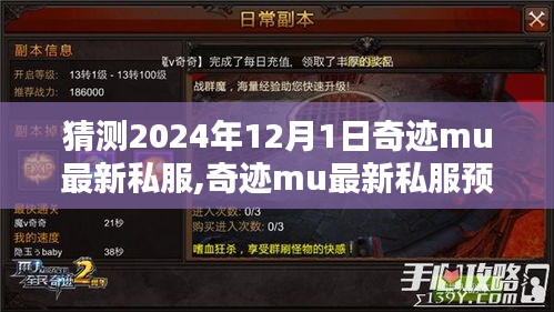 奇迹MU最新私服预测，2024年12月1日的可能性及其正反观点分析