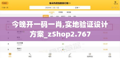 今晚开一码一肖,实地验证设计方案_zShop2.767