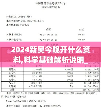 2024新奥今晚开什么资料,科学基础解析说明_Max8.830