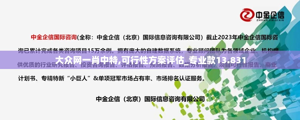 大众网一肖中特,可行性方案评估_专业款13.831