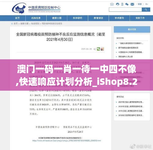 澳门一码一肖一待一中四不像,快速响应计划分析_iShop8.293