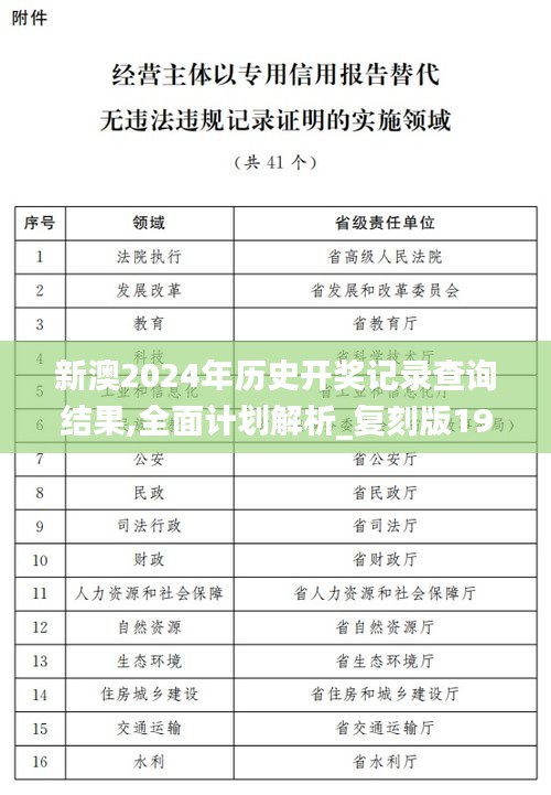 新澳2024年历史开奖记录查询结果,全面计划解析_复刻版19.612