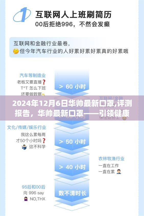 华帅最新口罩评测报告，引领健康防护新潮流，2024年12月6日最新发布