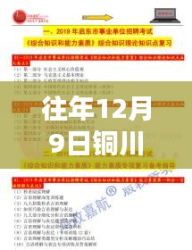 铜川最新招聘信息汇总，回望往年12月9日的就业风云动态