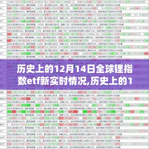 历史上的12月14日全球锂指数ETF实时情况解析，深度探讨市场走势与最新动态