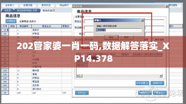 202管家婆一肖一码,数据解答落实_XP14.378