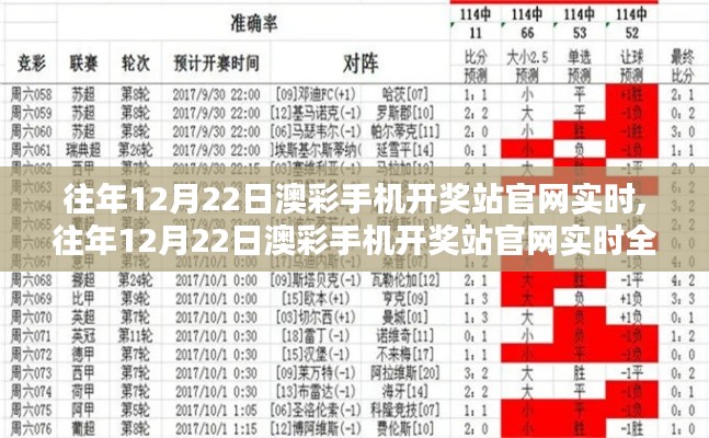 往年12月22日澳彩手机开奖站官网实时解析与评测，涉及违法犯罪问题需注意风险警示与防范意识。