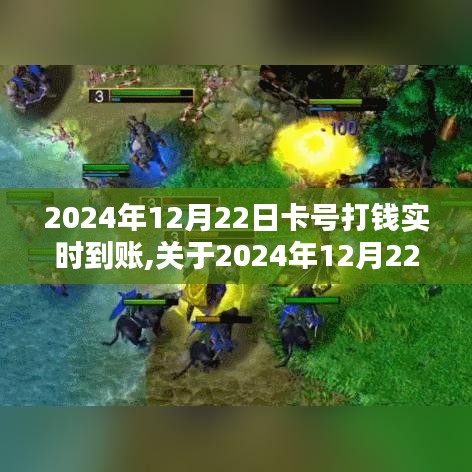 关于2024年12月22日实时到账交易详解，卡号打钱实时到账指南