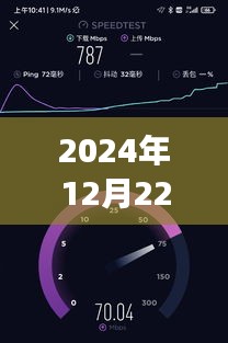 小米网速智慧飞跃，实时网速监测下的自信与成就时刻（2024年12月22日）
