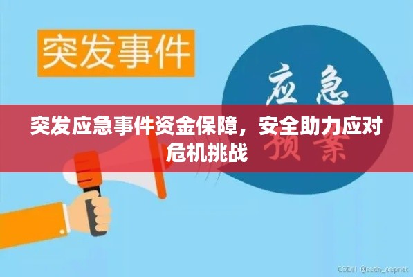 突发应急事件资金保障，安全助力应对危机挑战